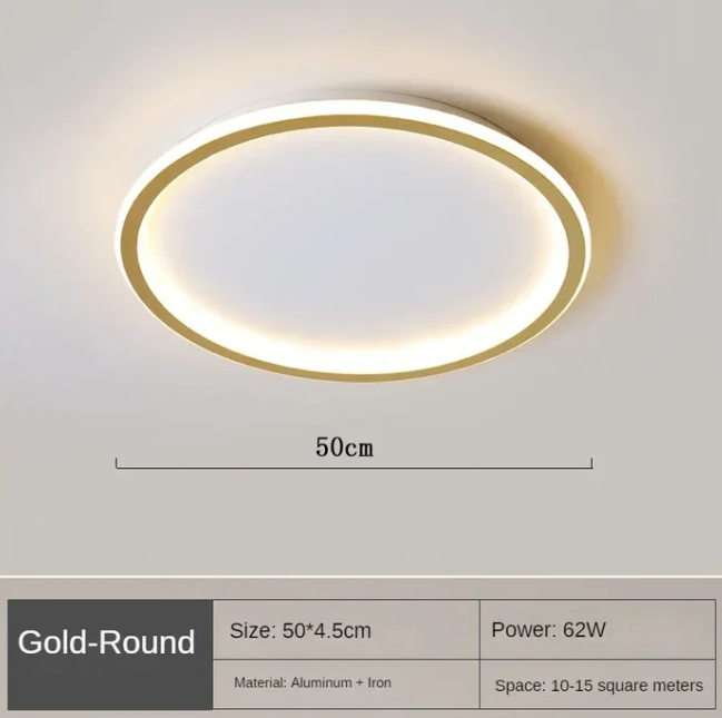 AuroraGlobe - Lámparas de techo redondas escandinavas