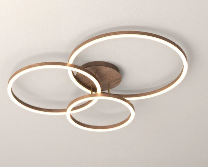 Luminaria de techo de anillo elegante