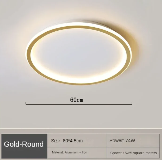 AuroraGlobe - Lámparas de techo redondas escandinavas