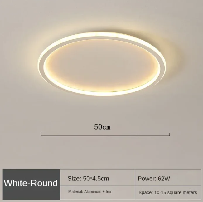 AuroraGlobe - Lámparas de techo redondas escandinavas